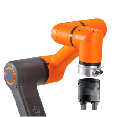 Asse robot del braccio 6 di industriale del cobot di asse del braccio 6 del robot di Hanwha HCR-3 con la pinza di presa del regolatore del braccio del robot e del dito del DH 2