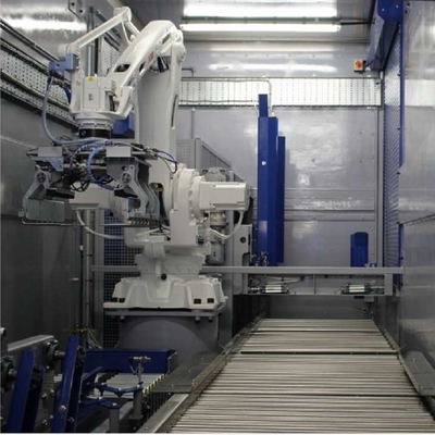 Braccio robotico a 4 assi ABB IRB 460-110/2.4 con afferratore robot CNGBS per robot automatizzato di palletizzazione