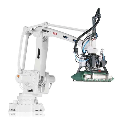 Braccio robotico a 4 assi ABB IRB 460-110/2.4 con afferratore robot CNGBS per robot automatizzato di palletizzazione