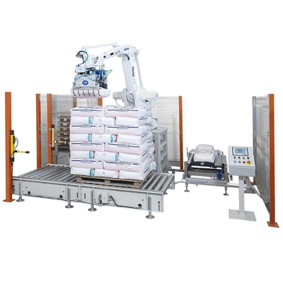 Braccio robotico a 4 assi ABB IRB 460-110/2.4 con afferratore robot CNGBS per robot automatizzato di palletizzazione
