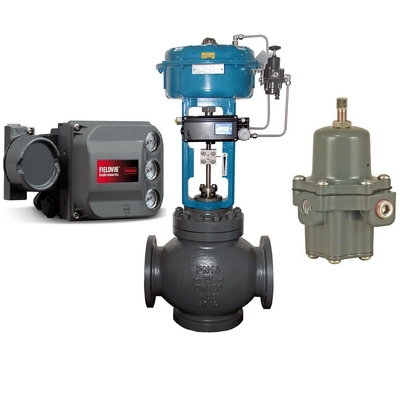 Valvola di controllo pneumatica con posizionatore FISHER DVC6200
