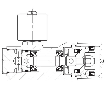 Valvola solenoide ASCO ad alto flusso con posizionatore Masoneilan e valvola di distribuzione del gas naturale
