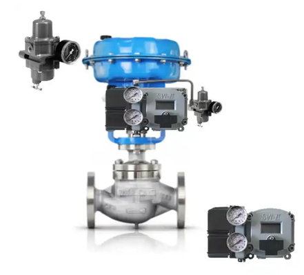 Valvola di controllo pneumatico con posizionatore intelligente pneumatico Masoneilan SVI2-21113121 azione singola con feedback senza dis