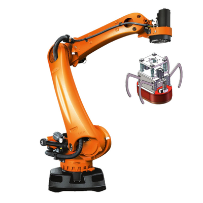 KUKA KR 180 R3200 PA Carico utile 180kg con GNGBS Robot Gripper per fabbriche come robot di palettizzazione