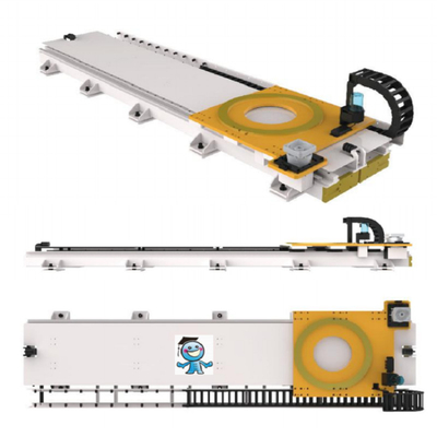 KUKA Palletizing Robot KR 240 R3200 PA Con CNGBS Guide Rails Come Automatic Palletizer Industrial Robot Arm