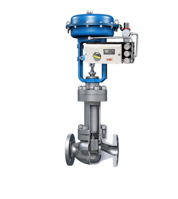 Valvola pneumatica con ABB EDP300 TZIDC-100 TZIDC-200 Smart Positioner fornitore di magazzino