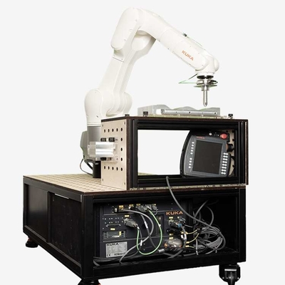 6 assi Kuka braccio robotico KR 10 R1100-2 con cambio rapido di robot CNGBS per robot di movimentazione automatizzata
