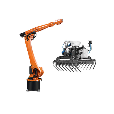 Kuka manipola il braccio robotico 6 assi KR 16 R1610 con CNGBS Robot Gripper come robot industriale