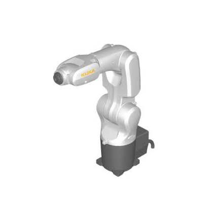 KUKA Cobot KR 4 R600 per la manipolazione con la pinza Onrobot come pick and place machine
