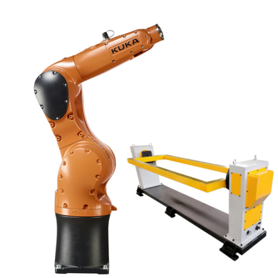 Robot di saldatura KUKA KR 6 R900-2 Cobot con posizionatori di saldatura CNGBS per altre saldature