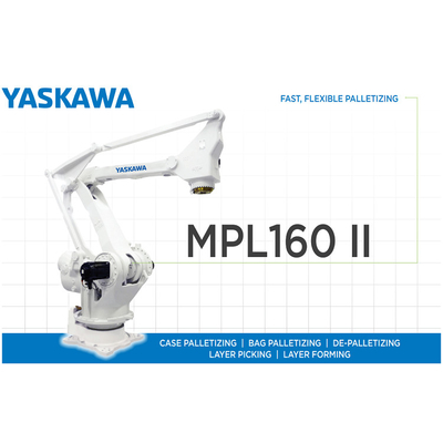 Robot industriale YASKAWA MPL160II con braccio robotico con carico utile da 160 kg per la palettatura