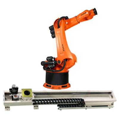 Kuka 6 Assi di manovra braccio robotico KR 240 R3330 Con CNGBS Robot guida rotaia per manovra robot