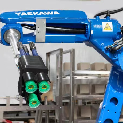 Yaskawa 6 Asse Arm Robot di saldatura MOTOMAN GP25 con posizionatore CNGBS per fabbrica come macchina di saldatura laser