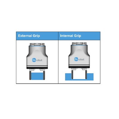 2 dita a grande tratto con robot con presa UR 5E robot collaborativo per la movimentazione dei materiali