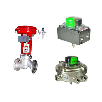 La famosa valvola di controllo pneumatico wuzhong cinese con posizionatore Samson 3725 e Swi Rotork Limit