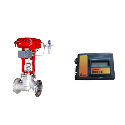 Cina famoso Wuhong Pneumatic Control Valve Con Hard comunicazione Fisher 3800sa posizionatore