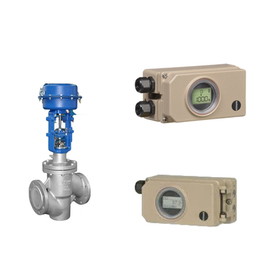 Valvola di controllo pneumatica con comunicazione dura Samson Electropneumatic 3730-3 posizionatore e Fisher 667 657 attuatore
