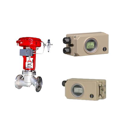 Valvola di controllo pneumatica con comunicazione dura Samson Electropneumatic 3730-3 posizionatore e Fisher 667 657 attuatore