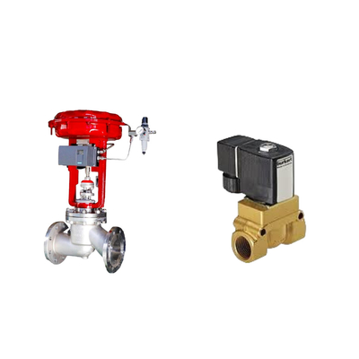Valvole di controllo pneumatiche con posizionatore di valvola intelligente Koso KGP5000 e valvola solenoide Burkert 5404