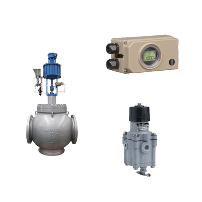 Valvola di controllo pneumatica con comunicazione dura Samson Electropneumatic 3730-3 posizionatore e Masoneilan 78-40 filtro