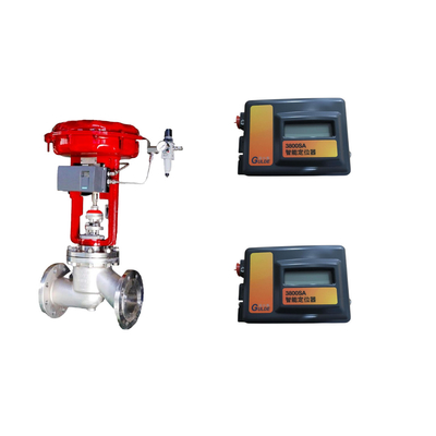 Valvola di controllo cinese con Samson 3372 attuatore con FISHER 3800sa Valve Positioner Burkert 5404 Valvola solenoide