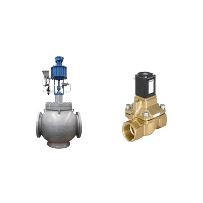 Valvole di controllo in porcellana di alta qualità con posizionatore digitale KOSO PP800 e valvola solenoide Burkert Tipo 5404
