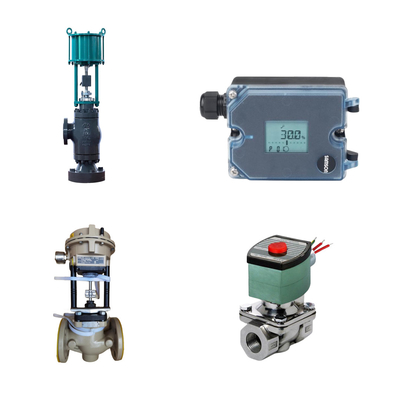 Valvola di controllo con Samson 3372 attuatore con Samson 3725 posizionatore ASCO Valvola solenoide