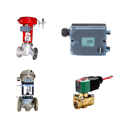 Valvola di controllo con Samson 3372 attuatore con Samson 3725 posizionatore ASCO Valvola solenoide