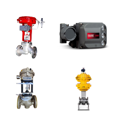 La valvola di controllo cinese e la valvola di controllo Samson con Fisher DVC6200 Digital Smart Positioner con feedback