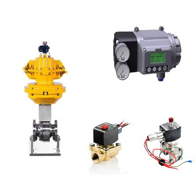 Valvola di controllo a bassa temperatura con posizionatore digitale Masoneilan SVI3 e valvole solenoidi a due vie EMERSON ASCO210