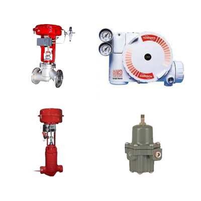 Cina e Masoneilan Valvola di controllo con Flowserve 3200MD posizionatore digitale HART e Fisher 67CFR filtro regolatore