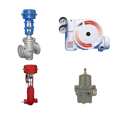 Cina e Masoneilan Valvola di controllo con Flowserve 3200MD posizionatore digitale HART e Fisher 67CFR filtro regolatore