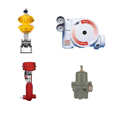 Cina e Masoneilan Valvola di controllo con Flowserve 3200MD posizionatore digitale HART e Fisher 67CFR filtro regolatore