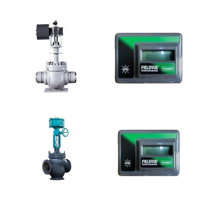 Il sistema di feedback senza collegamento Valvola di controllo user-friendly con Fisher FIELDVUE DVC2000 Digital Valve Positioner