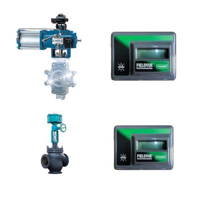 Il sistema di feedback senza collegamento Valvola di controllo user-friendly con Fisher FIELDVUE DVC2000 Digital Valve Positioner