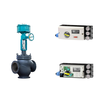Famosa valvola pneumatica cinese con posizionatore intelligente ABB EDP300 TZIDC-200 originale e nuovo