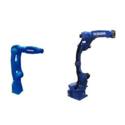 6 assi braccio robotico Yaskawa GP12 con recinzione di sicurezza CNGBS per la gestione automatica come robot universale