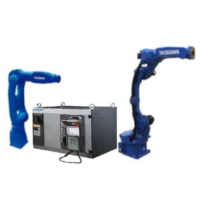 6 assi braccio robotico Yaskawa GP12 con recinzione di sicurezza CNGBS per la gestione automatica come robot universale