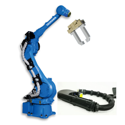 YASKAWA Pallet Machine GP50 con CNGBS Dressing Pack per un uso più lungo Stazione di lavoro come robot industriale
