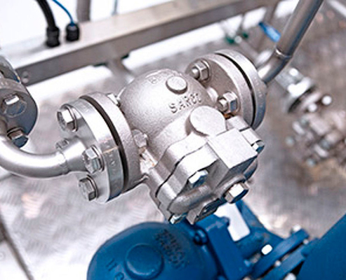 Stabile e affidabile Blue Spirax Sarco Valve di scarico a sfera galleggiante per tubi industriali