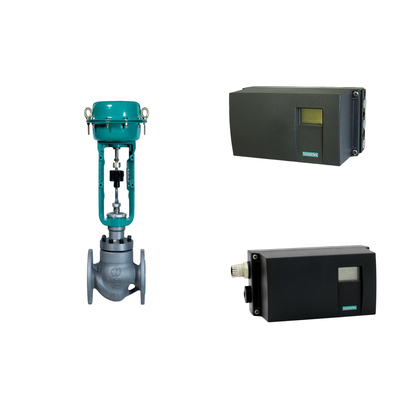 Valvola pneumatica cinese con posizionatore di valvole Siemens SIPART PS2 in involucro in policarbonato con alluminio