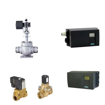 Valvola di posizionamento pneumatica di controllo Siemens SIPART PS2 e valvola solenoide a vaso