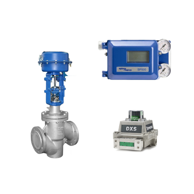 Valvola pneumatica con Spirax Sarco Smart Valve Positioner SP500 e EMERSON Limit Switch