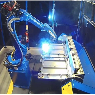 Saldatura 6 Assi Braccio robotico Yaskawa AR700 Combinato Con CNGBS Robot Gripper Per Robot Manovra