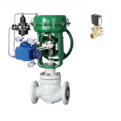 3/2 resistente ad alta pressione Valvola solenoide in ottone di Burkert in funzione 6524 per valvole a sfera riducenti la pressione
