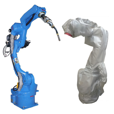 6 Assi di saldatura braccio robotico Yaskawa AR2010 con CNGBS Robot abbigliamento per robot di saldatura automatizzata