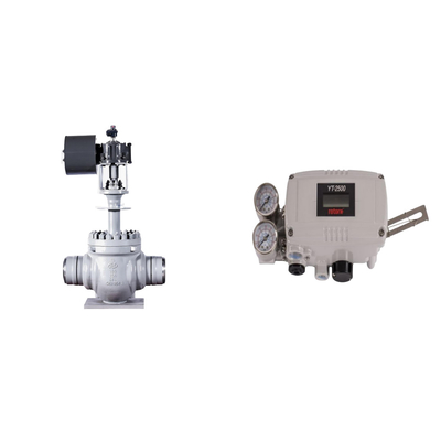 Valvola di controllo pneumatica con posizionatore di valvola intelligente originale rotor YT-2500 e interruttore di limite EMERSON