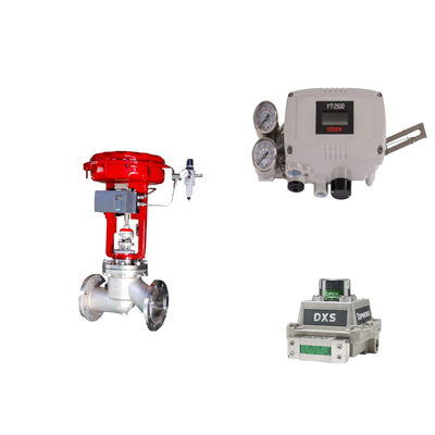 Valvola di controllo pneumatica con posizionatore di valvola intelligente originale rotor YT-2500 e interruttore di limite EMERSON