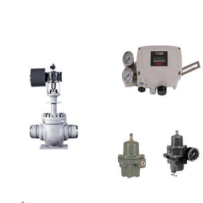Valvola di controllo pneumatica con posizionatore di valvola intelligente originale rotor YT-2500 e regolatore di filtro Fisher 67CFR