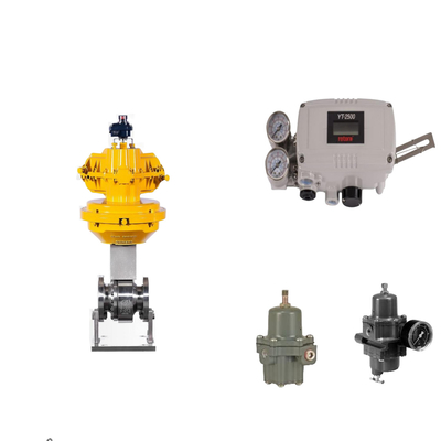 Valvola di controllo pneumatica con posizionatore di valvola intelligente originale rotor YT-2500 e regolatore di filtro Fisher 67CFR